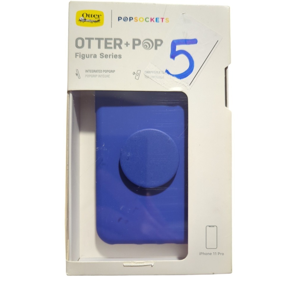 OtterBox Figura Series Otter + Pop‎ for iPhone 11 Pro Blue Wireless Charging A2
